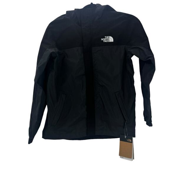 The North Face Boys Antora Rain Asphalt Grey Dryvent Jacket Size L 12 NWT - Picture 4 of 12